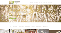 Desktop Screenshot of conceptualdesignsinc.com